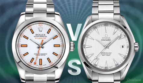 confronto omega rolex|rolex vs omega aqua terra.